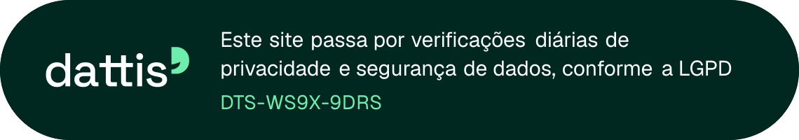 Selo Dattis versão escura